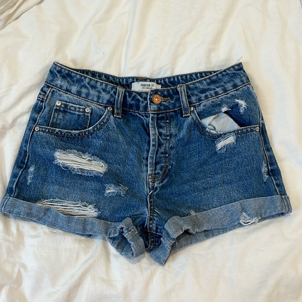 Forever 21 jean shorts